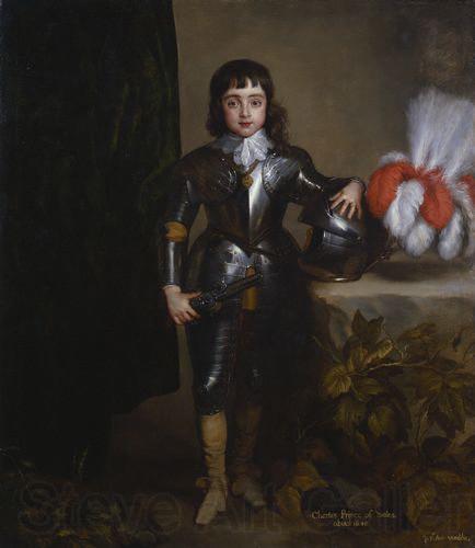 Anthony Van Dyck Charles II as child Spain oil painting art